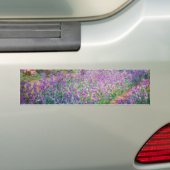 Claude Monet - De tuin van de kunstenaar in Givern Bumpersticker (Op auto)