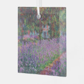 Claude Monet | De tuin van de kunstenaar in Givern Glas Ornament (Voorkant links)