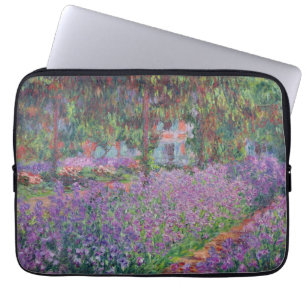 Claude Monet   De tuin van de kunstenaar in Givern Laptop Sleeve