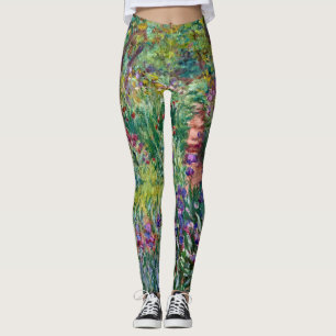 Claude Monet - De tuin van de kunstenaar in Givern Leggings