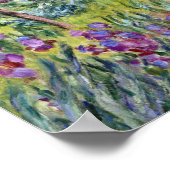 Claude Monet - De tuin van de kunstenaar in Givern Poster (Hoek)