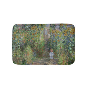 Claude Monet   De tuin van de kunstenaar in Vetheu Badmat