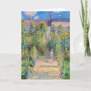 Claude Monet - De tuin van de kunstenaar in Vetheu Kaart