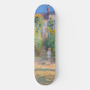Claude Monet - De tuin van de kunstenaar in Vetheu Skateboard