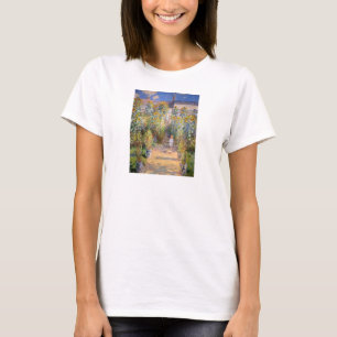 Claude Monet de Tuin van de Kunstenaar in Vétheuil T-shirt