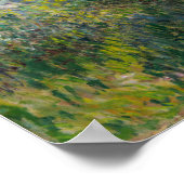 Claude Monet - De wandeling, vrouw met een parasol Poster (Hoek)