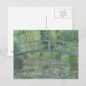 Claude Monet | De waterpas Pond: Groene harmonie Briefkaart (Voorkant / Achterkant)