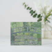 Claude Monet | De waterpas Pond: Groene harmonie Briefkaart (Staand voorkant)