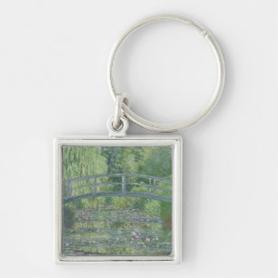 Claude Monet   De waterpas Pond: Groene harmonie Sleutelhanger