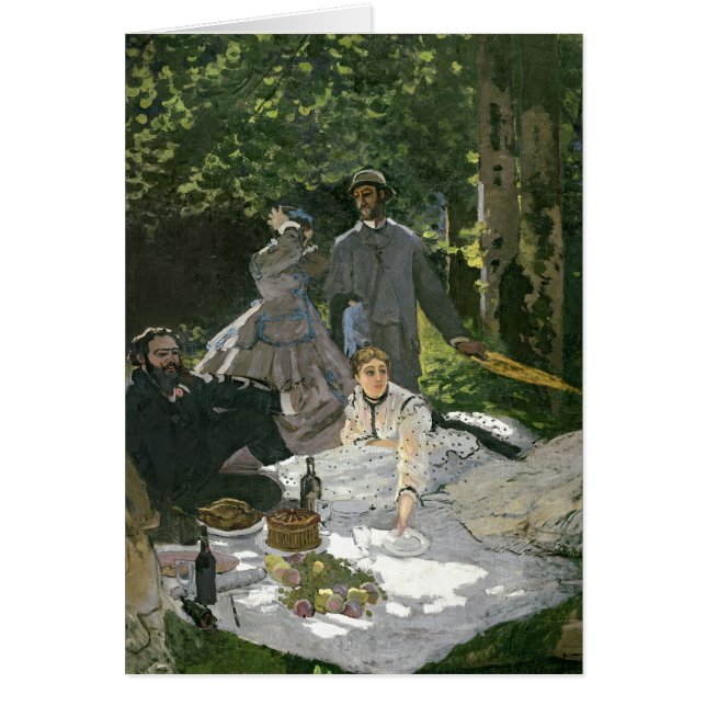 Claude Monet | Dejeuner sur l'Herbe, Chailly (Devant)