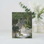 Claude Monet | Dejeuner sur l'Herbe, Chailly Briefkaart (Staand voorkant)