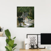 Claude Monet | Dejeuner sur l'Herbe, Chailly Poster (Thuiskantoor)