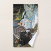 Claude Monet - Déjeuner sur l'herbe, panneau droit (Serviette à main)