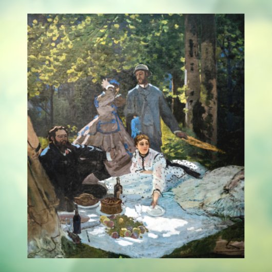 Claude Monet - Déjeuner sur l'herbe, panneau droit (Feuille 3)