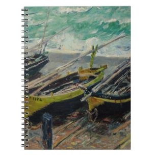 Claude Monet die de Artistieke Natuur van het Canv Notitieboek