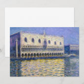 Claude Monet - Doges' Palace Bedankkaart (Voorkant / Achterkant)