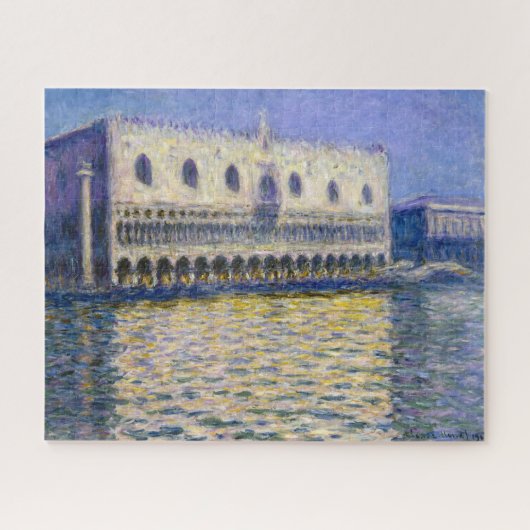 Claude Monet - Doges' Palace Legpuzzel (Horizontaal)