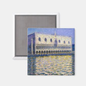 Claude Monet - Doges' Palace Magneet (Voorkant / Achterkant)