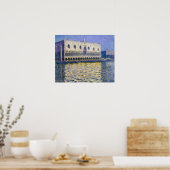 Claude Monet - Doges' Palace Poster (Keuken)