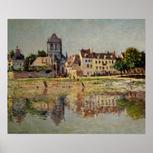 Claude Monet   Door de rivier de Vernon, 1883 Poster