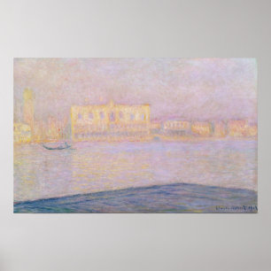 Claude Monet Ducal Palace uit San Giorgio, 1908 Poster