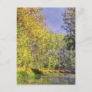 Claude Monet een bocht van de epte Briefkaart