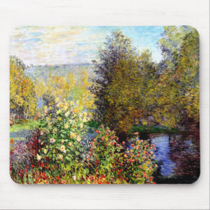 Claude Monet Een Hoek van de Tuin bij Montgeron Muismat