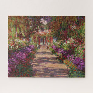 Claude Monet   Een route in de tuin van Monet Legpuzzel