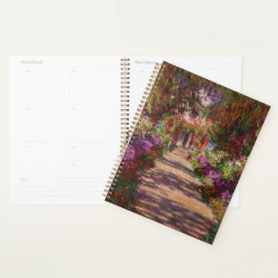 Claude Monet Een route in de tuin van Monet Planner