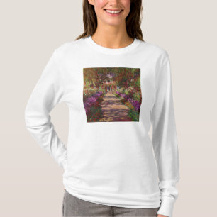 Claude Monet   Een route in de tuin van Monet T-shirt