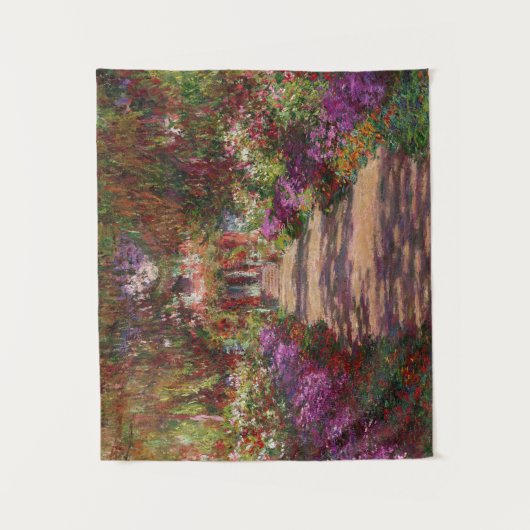 Claude Monet | Een route in de tuin van Monet Wandkleed (Voorkant)