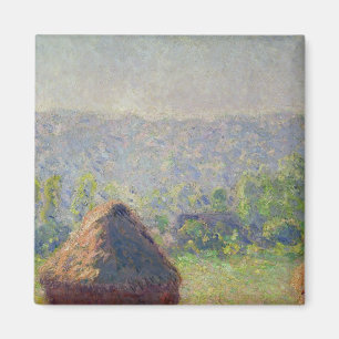 Claude Monet Einde van de zomer in Givern Magneet