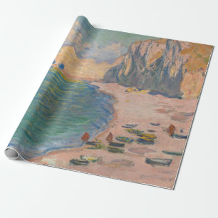 Claude Monet - Etretat: Beach and Falaise d'Amont Cadeaupapier