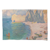 Claude Monet - Etretat: Beach and Falaise d'Amont Kussensloop (Voorkant)