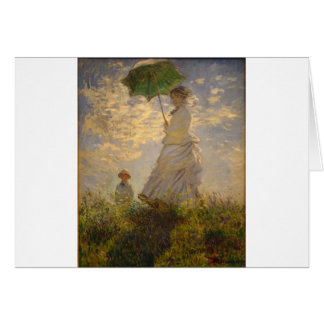 Claude Monet : Femme avec un parasol, 1875