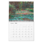 CLAUDE MONET FINE ART CALENDAR KALENDER (Jan 2026)
