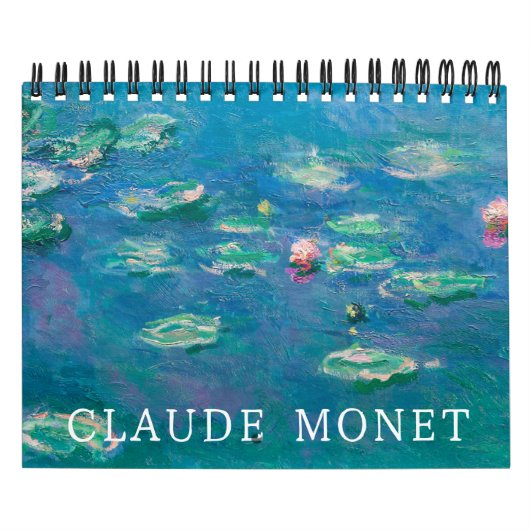 CLAUDE MONET FINE ART CALENDAR KALENDER (Hoes)