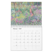 CLAUDE MONET FINE ART CALENDRIER (Feb 2027)