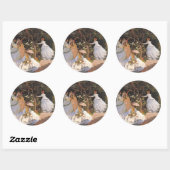 Claude Monet Fine Art Stickers (Vel)