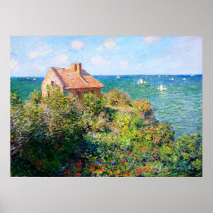 Claude Monet: Fishermans Cottage in Varengeville Poster