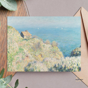 Claude Monet Fisherman's House Schilderij Art Prin Briefkaart