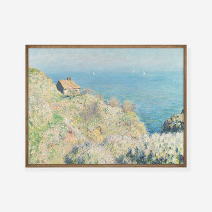 Claude Monet Fisherman's House Schilderij Art Prin Poster
