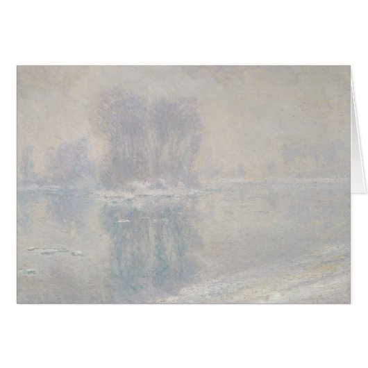 Claude Monet - Flottes de glace (Devant horizontal)