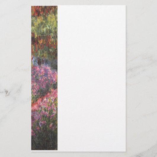 Claude Monet/Garden bij Giverny Briefpapier (Voorkant)