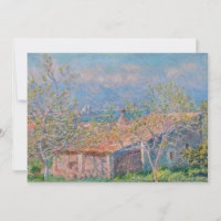 Claude Monet - Gardener's House in Antibes