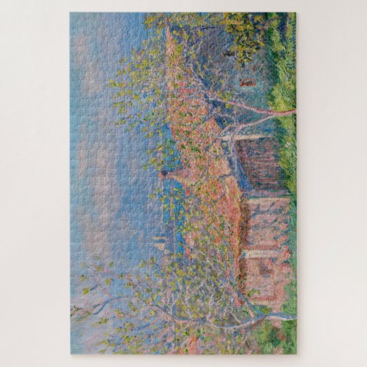 Claude Monet - Gardener's House in Antibes Legpuzzel (Verticaal)