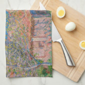 Claude Monet - Gardener's House in Antibes Theedoek (Quarter Fold)