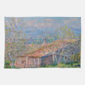 Claude Monet - Gardener's House in Antibes Theedoek (Horizontaal)