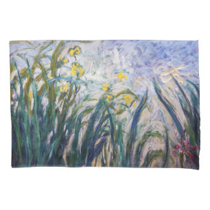 Claude Monet - Geel en Paars Irises Kussensloop