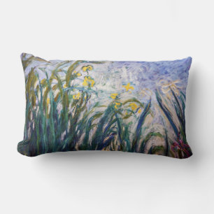Claude Monet - Gele en Paarse Irissen Kussen